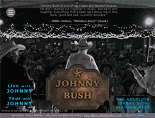 Tablet Screenshot of johnnybush.com